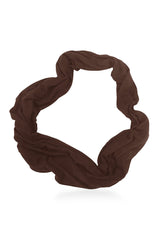 Royal Apparel 73000 Unisex Viscose Bamboo Organic Cotton Infinity Scarf - Cocoa