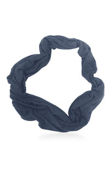 Royal Apparel 73000 Unisex Viscose Bamboo Organic Cotton Infinity Scarf - Midnight