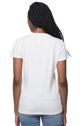 Royal Apparel 73001 Women's Viscose Bamboo Organic Cotton Tee - Canvas