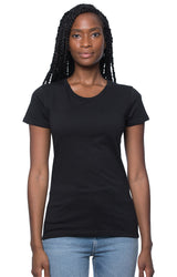 Royal Apparel 73001 Women's Viscose Bamboo Organic Cotton Tee - Eclipse