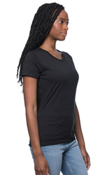 Royal Apparel 73001 Women's Viscose Bamboo Organic Cotton Tee - Eclipse