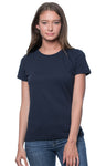 Royal Apparel 73001 Women's Viscose Bamboo Organic Cotton Tee - Midnight