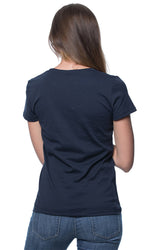 Royal Apparel 73001 Women's Viscose Bamboo Organic Cotton Tee - Midnight