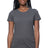 Royal Apparel 73001 Women's Viscose Bamboo Organic Cotton Tee - Pewter