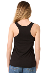 Royal Apparel 73008 Women's Viscose Bamboo Organic Raw Edge Tank Top - Eclipse