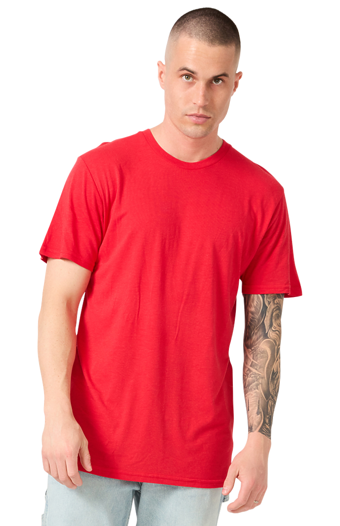 Royal Apparel 73051 Unisex Viscose Bamboo Organic Cotton Tee - Apple Red