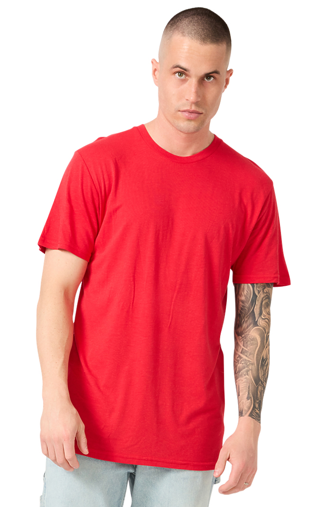 Royal Apparel 73051 Unisex Viscose Bamboo Organic Cotton Tee - Apple Red