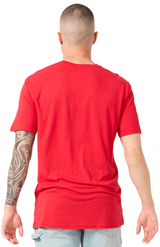 Royal Apparel 73051 Unisex Viscose Bamboo Organic Cotton Tee - Apple Red