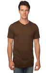 Royal Apparel 73051 Unisex Viscose Bamboo Organic Cotton Tee - Cocoa