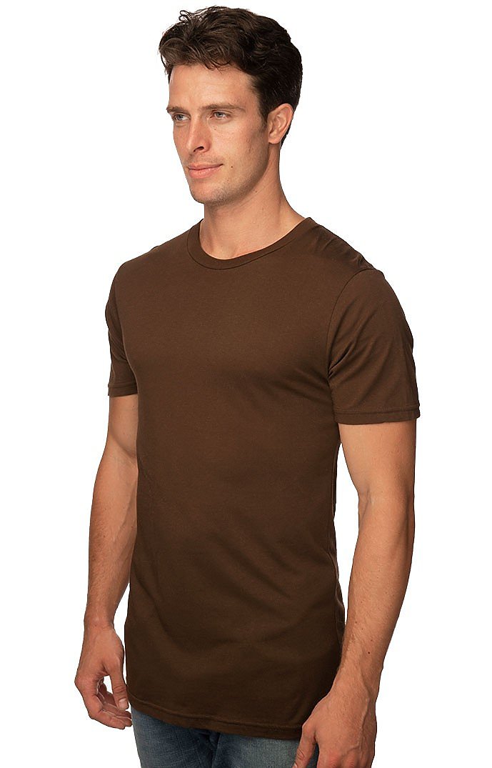 Royal Apparel 73051 Unisex Viscose Bamboo Organic Cotton Tee - Cocoa
