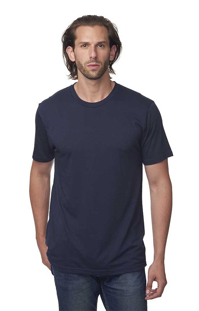 Royal Apparel 73051 Unisex Viscose Bamboo Organic Cotton Tee - Midnight
