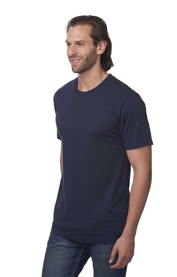 Royal Apparel 73051 Unisex Viscose Bamboo Organic Cotton Tee - Midnight