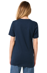 Royal Apparel 73051 Unisex Viscose Bamboo Organic Cotton Tee - Midnight