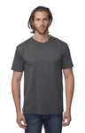 Royal Apparel 73051 Unisex Viscose Bamboo Organic Cotton Tee - Pewter