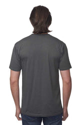 Royal Apparel 73051 Unisex Viscose Bamboo Organic Cotton Tee - Pewter