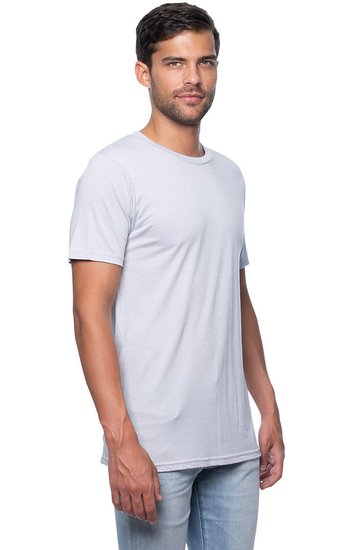 Royal Apparel 73051 Unisex Viscose Bamboo Organic Cotton Tee - Silver