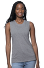 Royal Apparel 73126 Women's Viscose Bamboo Organic Cotton Muscle - Cloudburst
