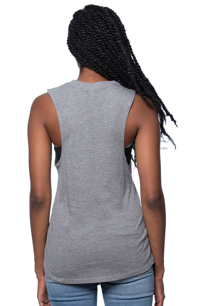 Royal Apparel 73126 Women's Viscose Bamboo Organic Cotton Muscle - Cloudburst