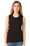 Royal Apparel 73126 Women's Viscose Bamboo Organic Cotton Muscle - Eclipse