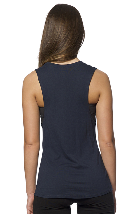 Royal Apparel 73126 Women's Viscose Bamboo Organic Cotton Muscle - Midnight