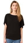 Royal Apparel 73635 Women's Viscose Bamboo Organic Cotton Poncho - Eclipse