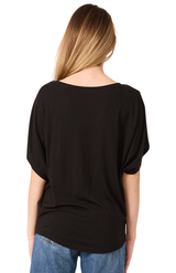 Royal Apparel 73635 Women's Viscose Bamboo Organic Cotton Poncho - Eclipse