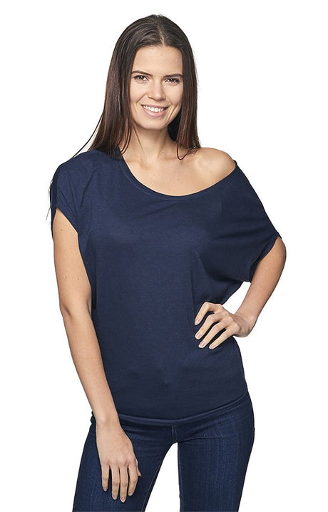 Royal Apparel 73635 Women's Viscose Bamboo Organic Cotton Poncho - Midnight