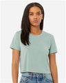 BELLA + CANVAS Women’s Flowy Crop Tee - BELLA + CANVAS 8882