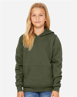 Bella + Canvas 3719Y Youth Sponge Fleece Hoodie Sweatshirt