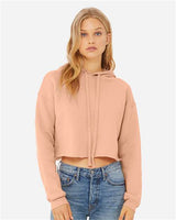 Bella + Canvas 7502 Women's Crop Fleece Hoodie Sweatshirt