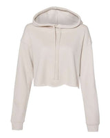 Bella + Canvas 7502 Women's Crop Fleece Hoodie Sweatshirt