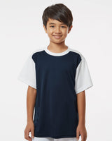 Alleson Athletic Youth Crewneck Pullover Baseball Jersey - Alleson Athletic 532CJY