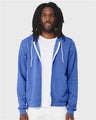 Bella + Canvas 3739 Unisex Sponge Fleece Full-Zip Hoodie Sweatshirt