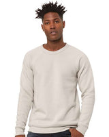Bella + Canvas 3901 Unisex Sponge Fleece Raglan Crewneck Sweatshirt