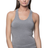 Royal Apparel 74018 Viscose Bamboo Organic Combed Spandex Racer Tank - Cloudburst