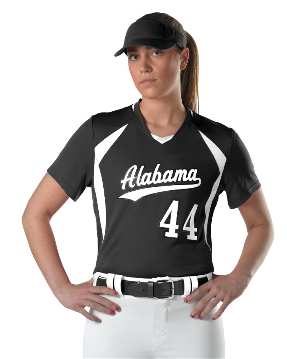 Alleson Athletic Girls' Short Sleeve Fastpitch Jersey - Alleson Athletic 552JG