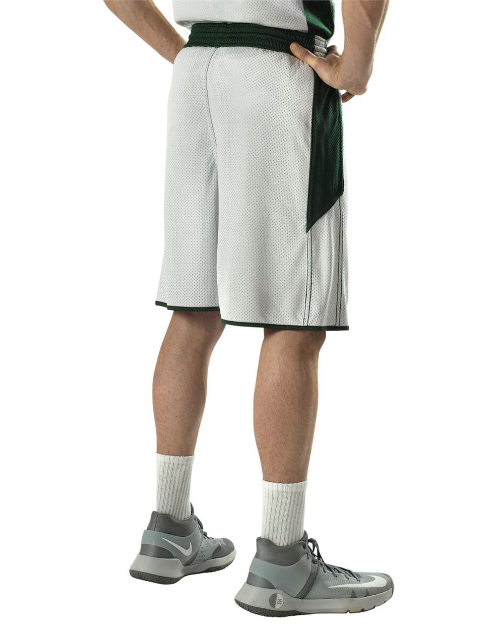 Alleson Athletic Men's Single Ply Reversible Basketball Shorts - Alleson Athletic 589PSP