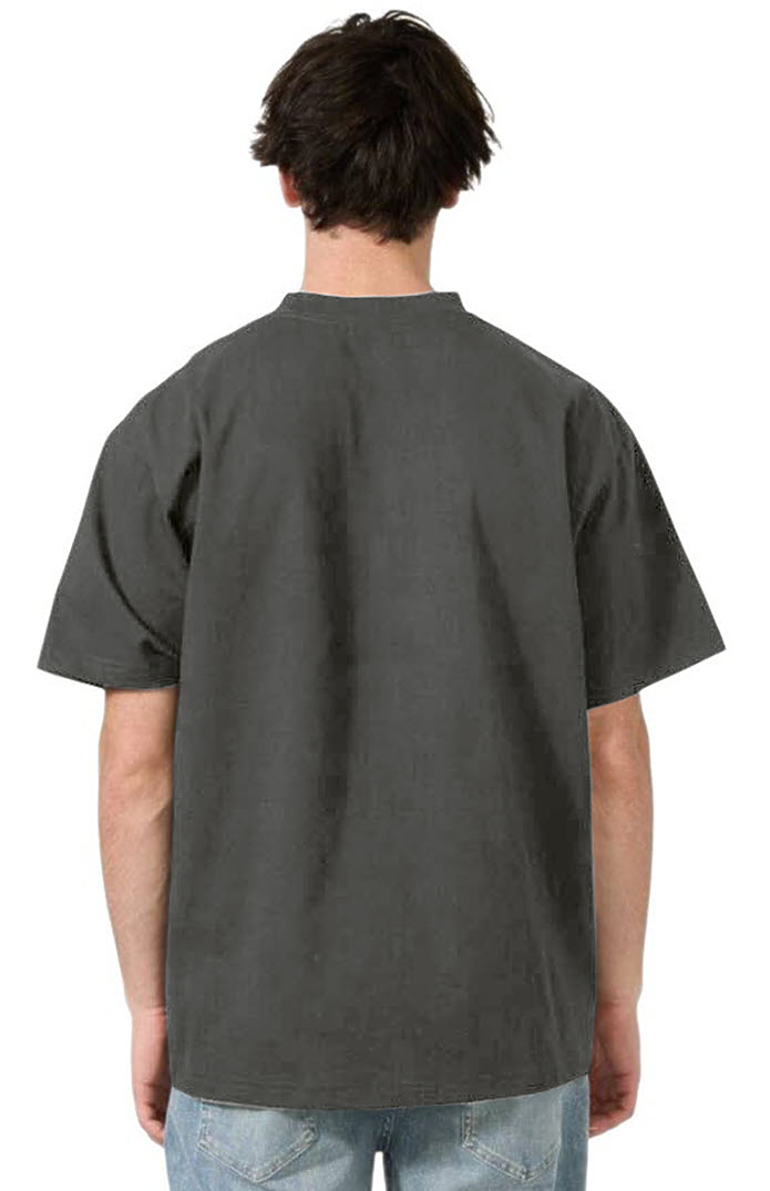 Royal Apparel 75151 Unisex Short Sleeve 7.5 oz Magnum Heavyweight Tee - Asphalt