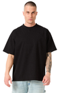 Royal Apparel 75151 Unisex Short Sleeve 7.5 oz Magnum Heavyweight Tee - Black