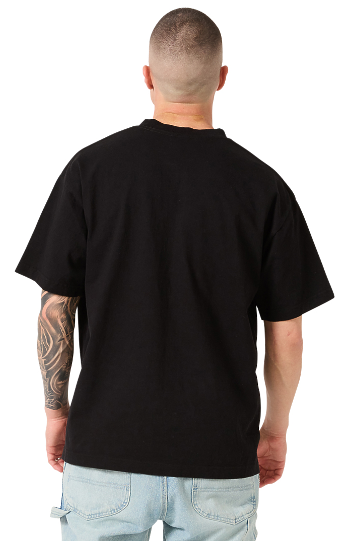 Royal Apparel 75151 Unisex Short Sleeve 7.5 oz Magnum Heavyweight Tee - Black