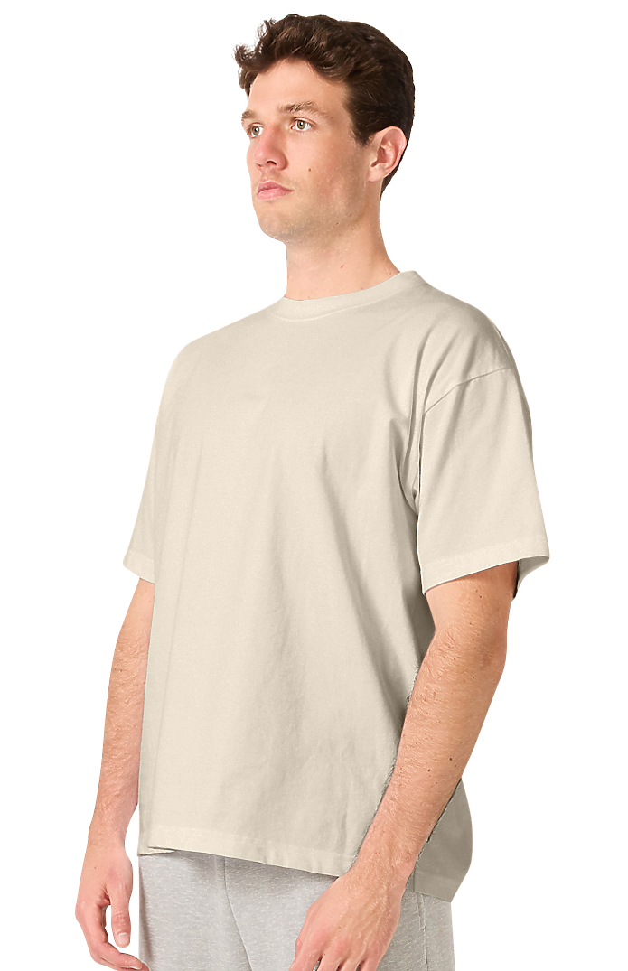 Royal Apparel 75151 Unisex Short Sleeve 7.5 oz Magnum Heavyweight Tee - Natural