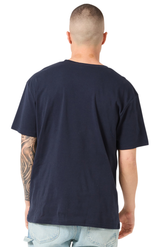 Royal Apparel 75151 Unisex Short Sleeve 7.5 oz Magnum Heavyweight Tee - Navy