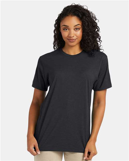 Hanes Perfect-T T-Shirt - Charcoal Heather - Hanes 4980 Hanes