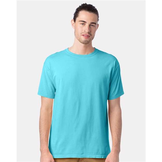 ComfortWash by Hanes Garment-Dyed T-Shirt - Freshwater - ComfortWash by Hanes GDH100 ComfortWash by Hanes Freshwater S