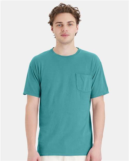 ComfortWash by Hanes Unisex Garment-Dyed Pocket T-Shirt - ComfortWash by Hanes GDH150