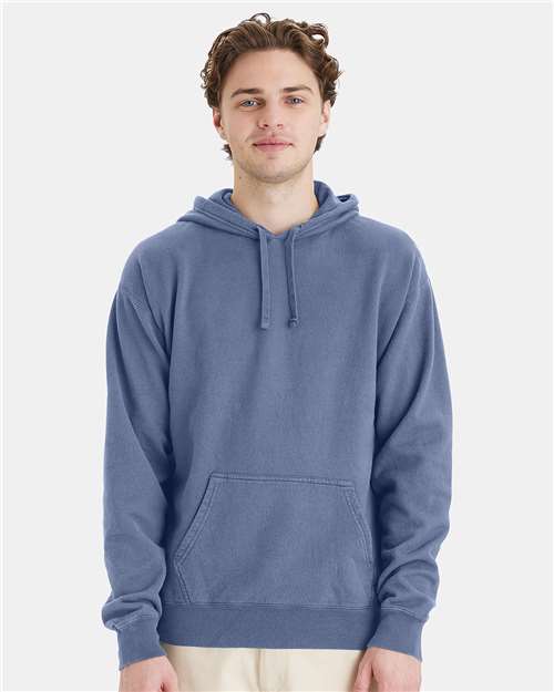 ComfortWash by Hanes Garment-Dyed Hooded Sweatshirt - Saltwater - ComfortWash by Hanes GDH450 ComfortWash by Hanes Saltwater S