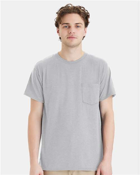Hanes W110 Unisex Workwear Pocket T-Shirt