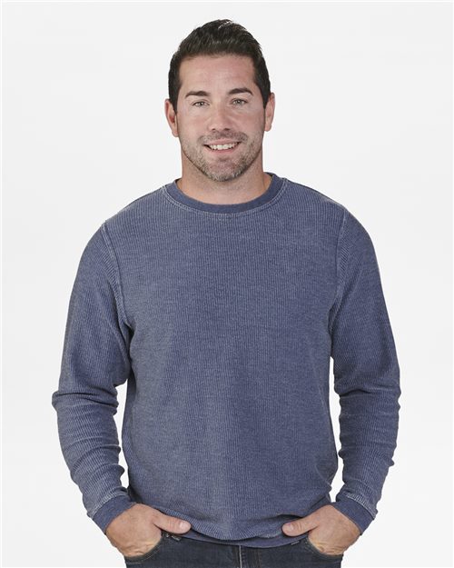 Boxercraft Unisex Corded Crewneck Sweatshirt - Boxercraft D02