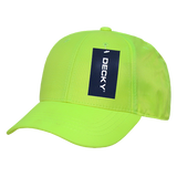 Decky 6 Panel Low Profile Structured Neon Cap | Decky 761
