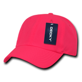 Decky 6 Panel Low Profile Structured Neon Cap | Decky 761